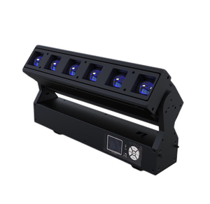 6X40W Zoom Moving Led Blinder Bar Light para escenario Show FD-BP640