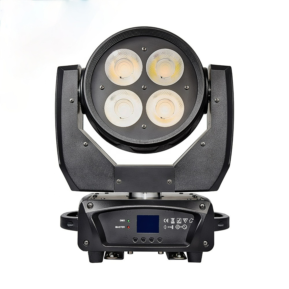 4 piezas 50 W cuatro ojos cara LED cabeza móvil audiencia luz FD-LM450