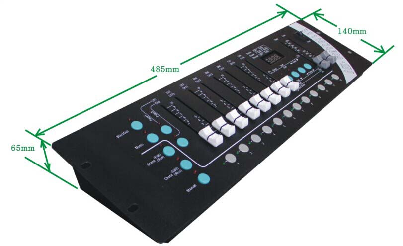 Controlador DMX-512 de 192 canales FD-K192