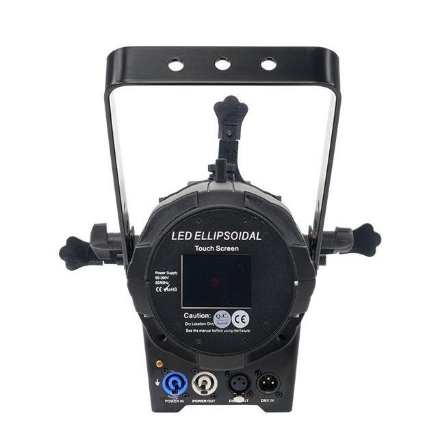 Proyector de perfil LED teatral de aluminio fundido de 200W para museo FD-PF33 
