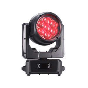  7pcs 60W haz impermeable Spot Wash Zoom LED cabeza móvil Wash Light FD-LM760IP